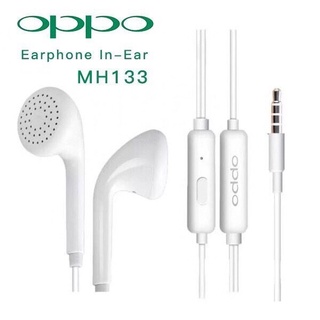 หูฟัง สนทนาได้ ฟังเพลงได้ งานเสียงดี  OPPO(ออปโป้)  เสียงดีมาก ฟังเพลงและต่อสายสนทนาได้ JACK3.5 ใช้ได้กับมือถือทุกรุ่น