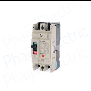 เบรกเกอร์ Mitsubishi  มิตซูบิชิ MCCB NF125 CV 2P 80Aเบรกเกอร์ Molded Case Circuit Breaker