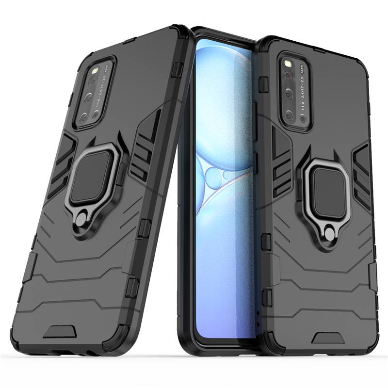 เคส Vivo V19 ฮาร์ดเคสกันกระแทกเคสโทรศัพท์ Hybrid Armor Shockproof Ring Case Vivo V19 V 19 VivoV19 Co