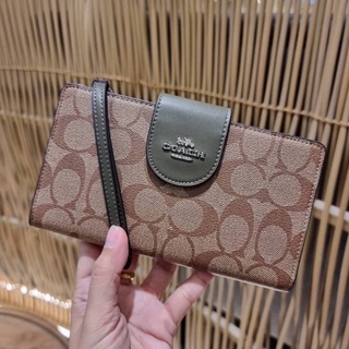 กระเป๋าสตางค์ คล้องมือ coach