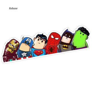 Fhue_the Avengers wry Neck สะท้อนแสงสำหรับตกแต่งรถจักรยานยนต์