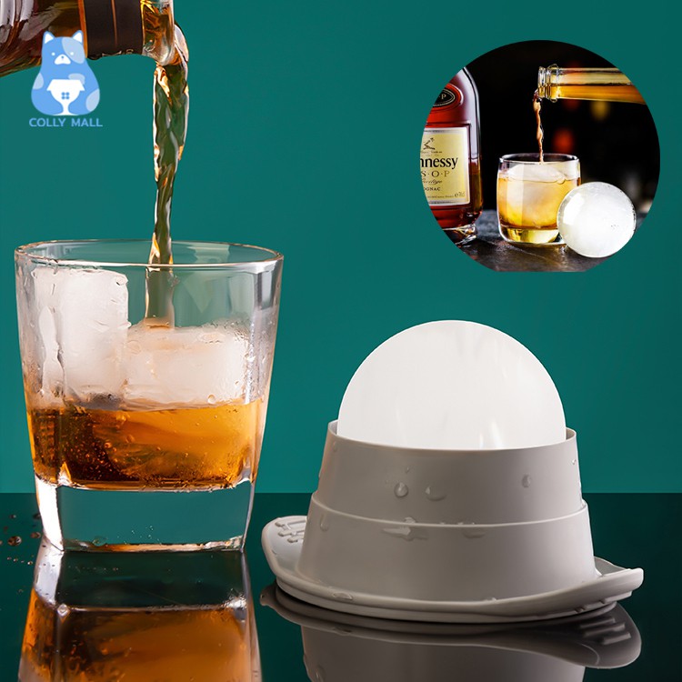 ที่ทำน้ำแข็ง แม่พิมพ์ ที่ทำน้ำแข็งก้อนกลม Ice Ball Maker แม่พิมพ์วุ้น แม่พิมพ์ทำน้ำแข็งทรงกลม(238)