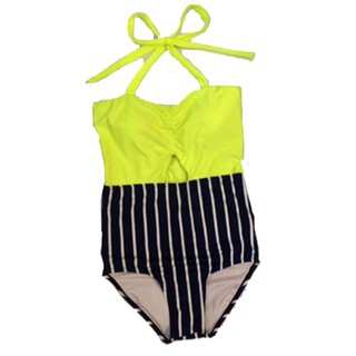 Easy Swim ชุดว่ายน้ำ One Piece - Neon Green