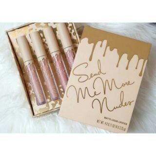 💄kylie send me more nude เซตลิปแพคเกตสีทอง