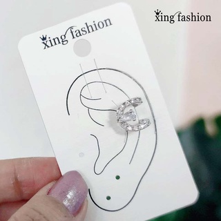 earcuff ต่างหูแบบเกาะ/หนีบ ต่างหูแฟชั่นสไตส์เกาหลี,ต่างหูยอดนิยม,XE00242