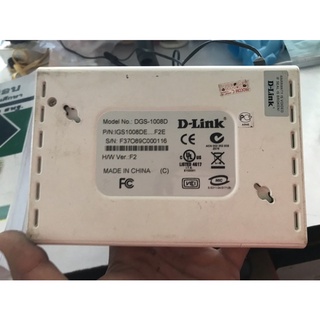 SwitchHub Gigabit 8port D-link 1008D ยกชุดราคาถูก