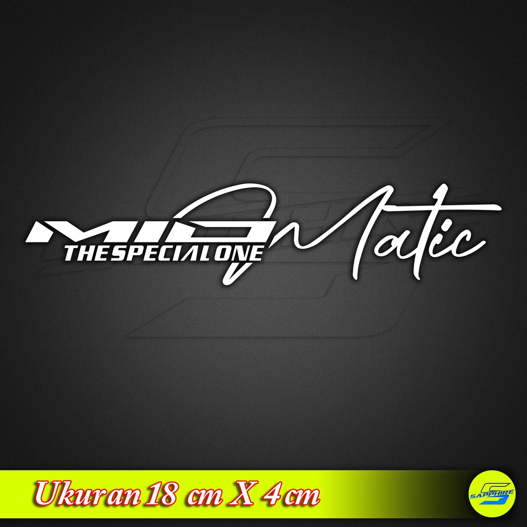 สติ๊กเกอร์ Mio Matic Mio สติ๊กเกอร์ Matic สุดพิเศษ