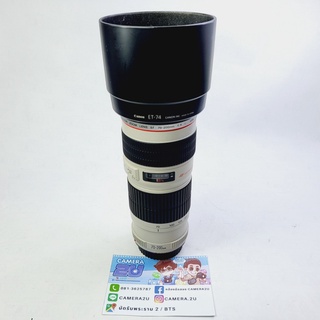 เลนส์ Canon EF 70-200 L F4