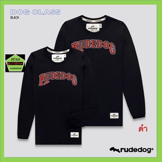 Rudedog เสื้อแขนยาว ชาย หญิง รุ่น Dog class สีดำ