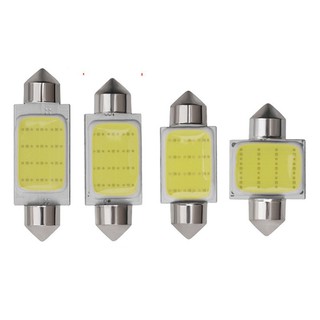 1 ชิ้นรถอัตโนมัติโดมมหาดไทยไฟ LED COB 31mm 36mm 39mm 41mm LED โคมไฟแผนที่หลังคาอ่านหลอดไฟ DC12V