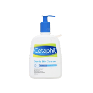 Cetaphil Cleanser 500มล เซตาฟิล เจนเทิล สกิน คลีนเซอร์ สำหรับผู้ที่มีผิวแห้ง