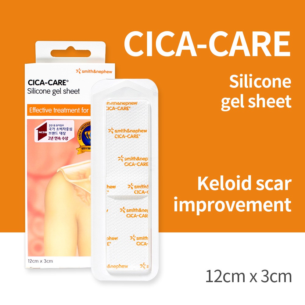 Smith Nephew Cica Care Scar Sheet Scar Remover Silicone Gel Sheet My