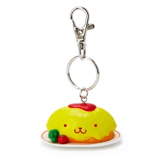 [ส่งตรงจากญี่ปุ่น] พวงกุญแจ Sanrio Pom Pom Purin (ดีไซน์โอโมริ) ตัวละครญี่ปุ่น ใหม่