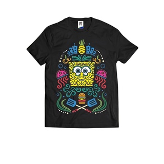 ผ้าฝ้ายแท้Am110 | เสื้อยืด พิมพ์ลายอนิเมะ SPONGEBOB MERCHCONS APPAREL | ขนาดกลางแจ้งS-4XL