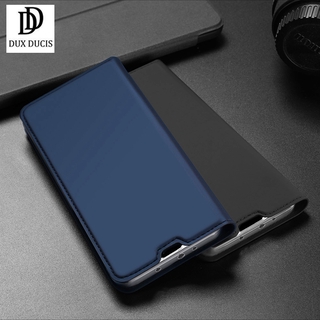 Dux Ducis เคสหนัง PU ฝาพับ พร้อมขาตั้ง หรูหรา สําหรับ Xiaomi Mi 10T 10T Pro