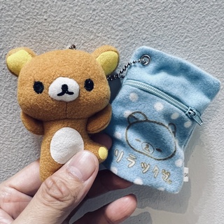 #พวงกุญแจ #ตุ๊กตา #ริลัคคุมะ #Rilakkuma #กับ #ถุงนอน #น่ารักสุดๆ #ลิขสิทธิ์แท้ #ป้าย #San-X #หายากมาก