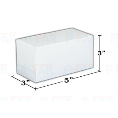 (100 ใบ/แพ็ค) กล่องชิ้น 3 x 5 x 3 นิ้ว MS005_INH108