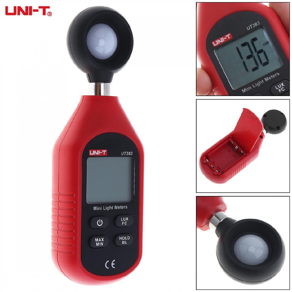 UNI-T UT383 /UT383BT / UT382 / UT383S Mini Light Meter เครื่องวัดมิเตอร์ขนาดเล็ก