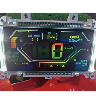 ฮอนด้า ADV 150. สติกเกอร์ SPEEDOMETER LCD