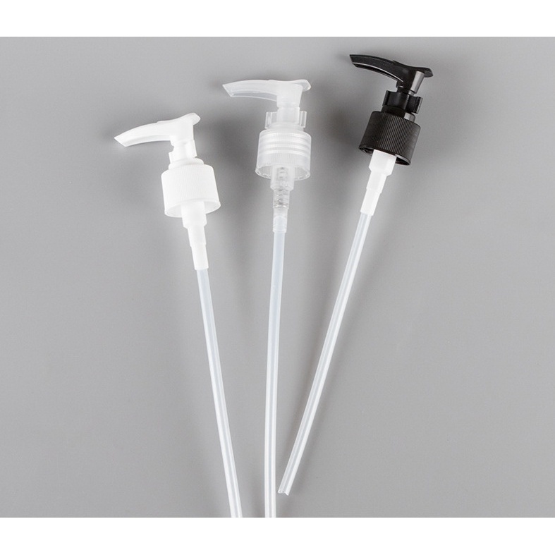 (แพ็ค100ชิ้น) หัวปั้มเจล (หัวปั้มกิ๊บล็อค คอ24 สีดำ สีขาว) แข็งแรง ทนทาน