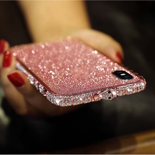เคสโทรศัพท์มือถือโลหะ ประดับเพชร สําหรับ 11 pro 12 mini x xs 11 pro 12 mini x