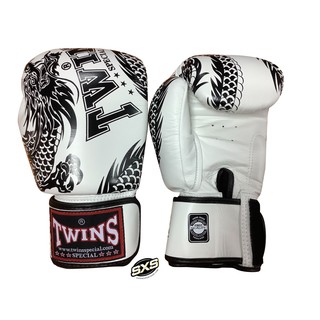 Twins Special Boxing Gloves FBGVL3-49 Black White