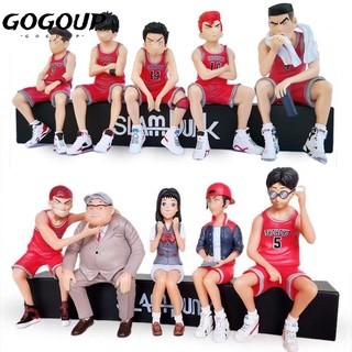 Gogoup โมเดลฟิกเกอร์ SLAM DUNK Sakuragi Hanamichi ของเล่นสําหรับเด็ก 5 ชิ้น ต่อชุด