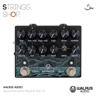 เอฟเฟคเบส	Walrus Audio	Badwater Bass Pre-Amp And D.I.