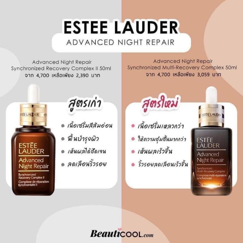 Estee Lauder Advanced Night Repair Synchronized Multi-Recovery Complex 50ml. สูตรใหม่ (