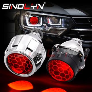 2 . 5   led devil eyes hid bixenon ไฟหน้าโปรเจคเตอร์เลนส์สีฟ้า h 1 h 4 h 7 rhd 8 . 0 w