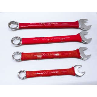 !!! พร้อมส่ง !!! ประแจปากตาย 2 ข้าง หนาหุ้มยาง