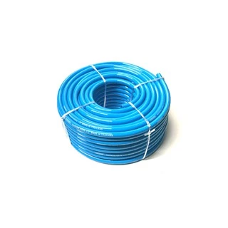 Shiyoda สายยางรดน้ำ 1/2" (4 หุน) 50เมตร สีฟ้า หนานิ่ม คุณภาพดี ทนแดด 3 ปี ไม่แข็งกรอบ ใช้รดน้ำสวน[BR012-1-50]