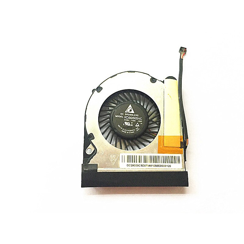 CPU Cooler พัดลมหม้อน้ําสําหรับ ACER ICONIA Tab W700 W700P 11.6 "แท็บเล็ต KDB0505HC CE03 5V 0.36A DC