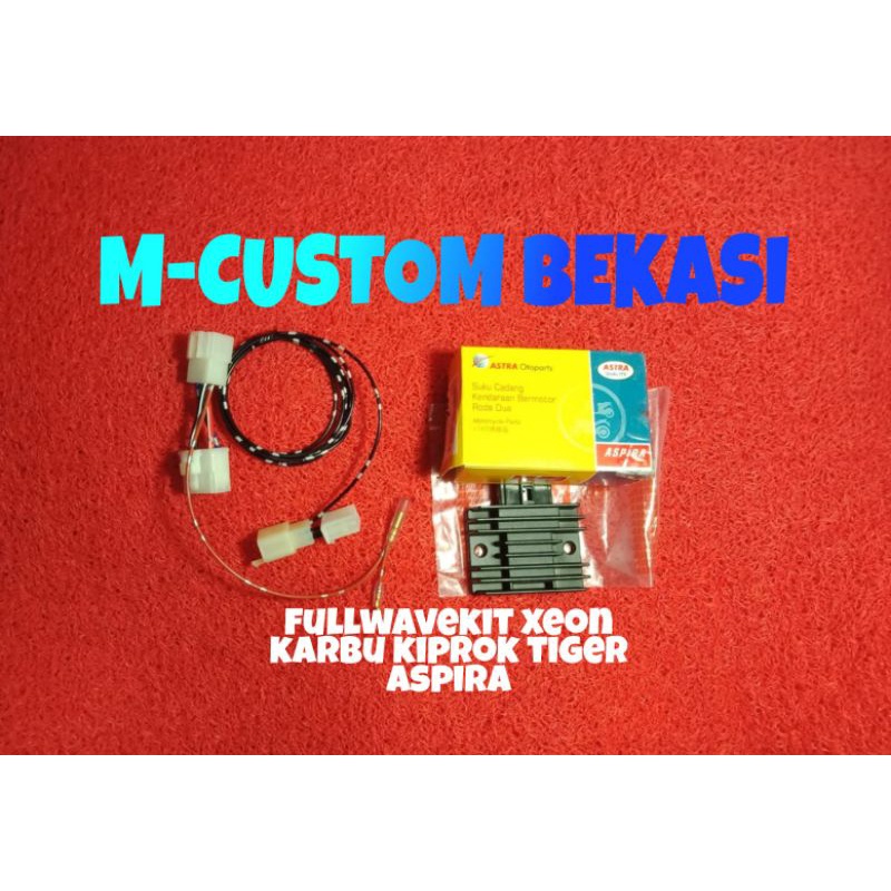 Kiprok tiger Fullwave xeon karbu, คาร์บูเรเตอร์ Fullwave kit xeon, เสือ kiprok pnp xeon karbu