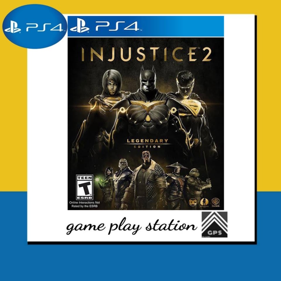 ps4 injustice 2 legendary edition ( english zone 1 ) | Shopee Thailand