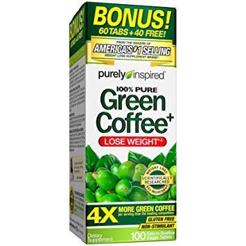 Purely Inspired Green Coffee+ 100 Veggie Tabs