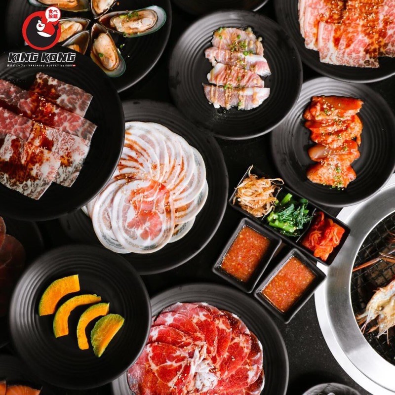 dz ‼️พิเศษ‼️[voucher] KingKong Buffet คูปองแทนเงินสดร้านคิงคอง บุฟเฟ่ต์ยากินิกุ มูลค่า 1,000 บาท