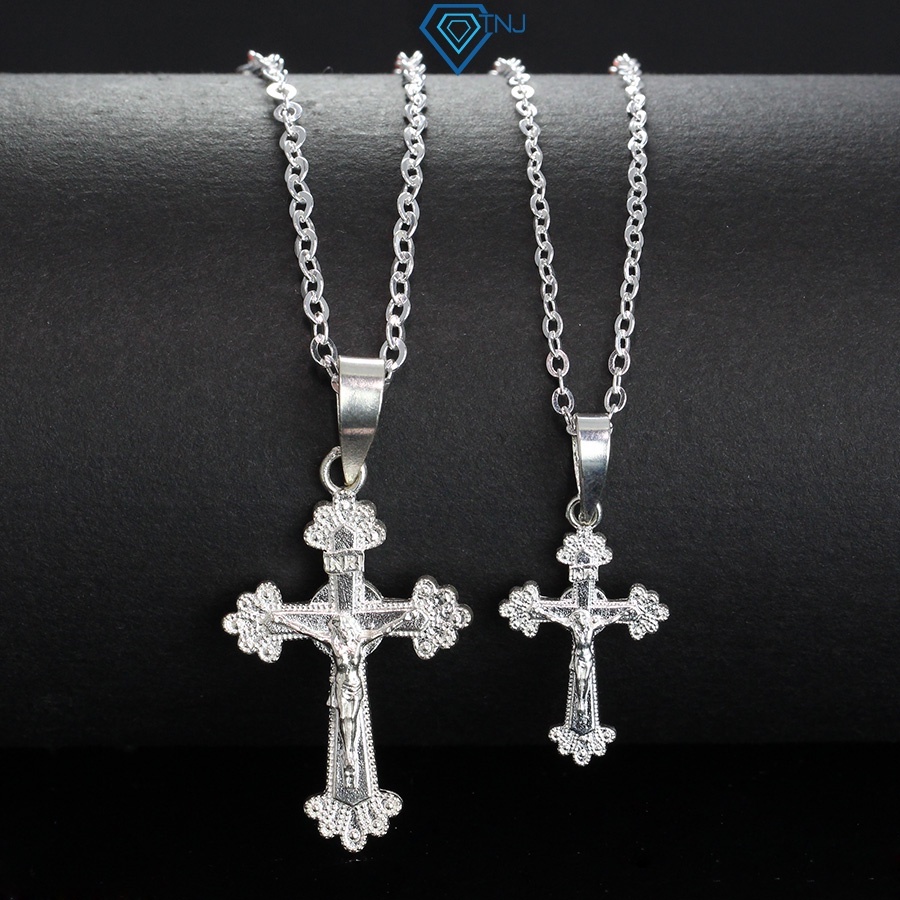 สร้อยคอไม้กางเขนสําหรับคู่รัก DCD0036 TNJ Jewelry