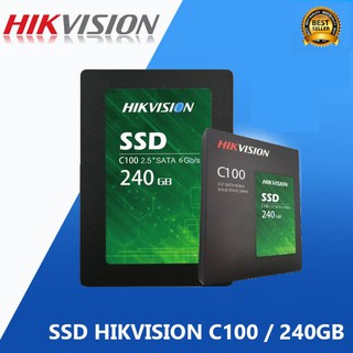 HIKVISION C100 240 GB SSD SATA (HS-SSD SATA-C100/240G) ประกัน3ปี