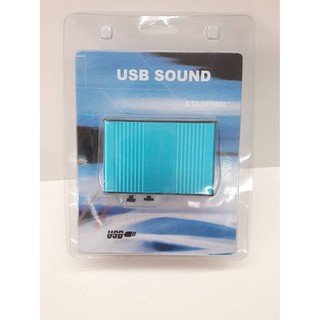 ซาวเสียง SOUND USB 6 CH/OPTICAL  อุปกรณ์ต่อพ่วงคอมกับระบบเสียง คุณภาพดี ใช้ง่าย แข็งแรงทนทาน