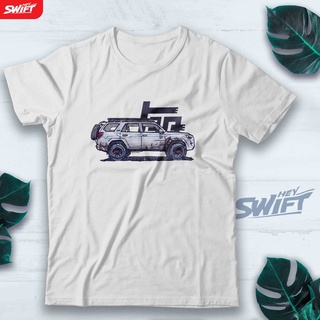 [S-5XL]เสื้อยืด ลาย 5th Gen Toyota 4Runner TRD - Ghost TSHIRT JDM