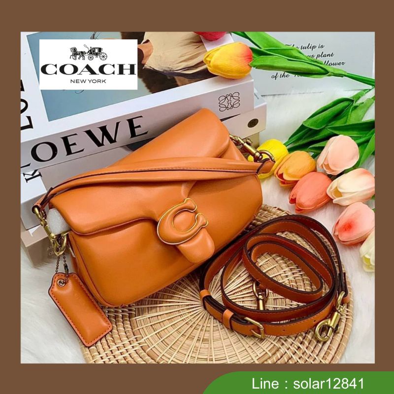 กระเป๋า COACH (outletแท้) PILLOW TABBY SHOULDER BAG 18 ((C3880)) | Shopee  Thailand