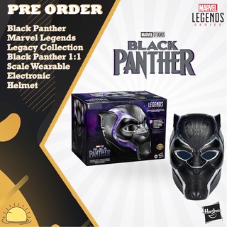 Pre order Black Panther Marvel Legends Legacy Collection Black Panther 1:1 Scale Wearable Electronic Helmet