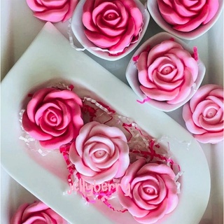 พิมพ์ดอกกุหลาบ พิมพ์ซิลิโคน พิมพ์วุ้น พิมพ์ดอกไม้ แม่พิมพ์ พ…