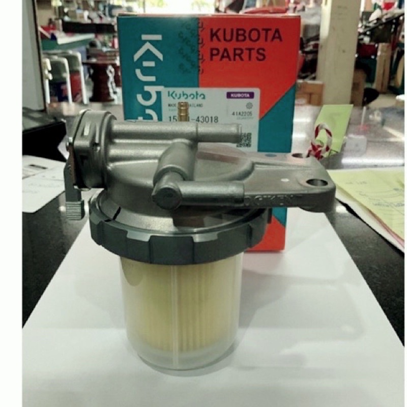 ชุดกรองโซล่า L3408 L2808 L4508 M5000 คูโบต้า kubota 15521-43018 ชุดกรองดักน้ำ กรองโซล่า กรองน้ำมัน