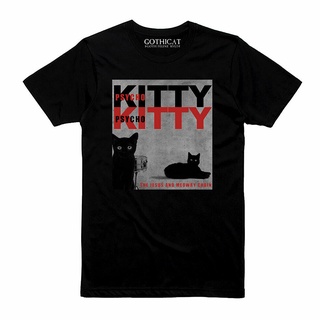 เสื้อยืด พิมพ์ลาย The Jesus And Meowy Chain Psychokitty DiySize S-5XL