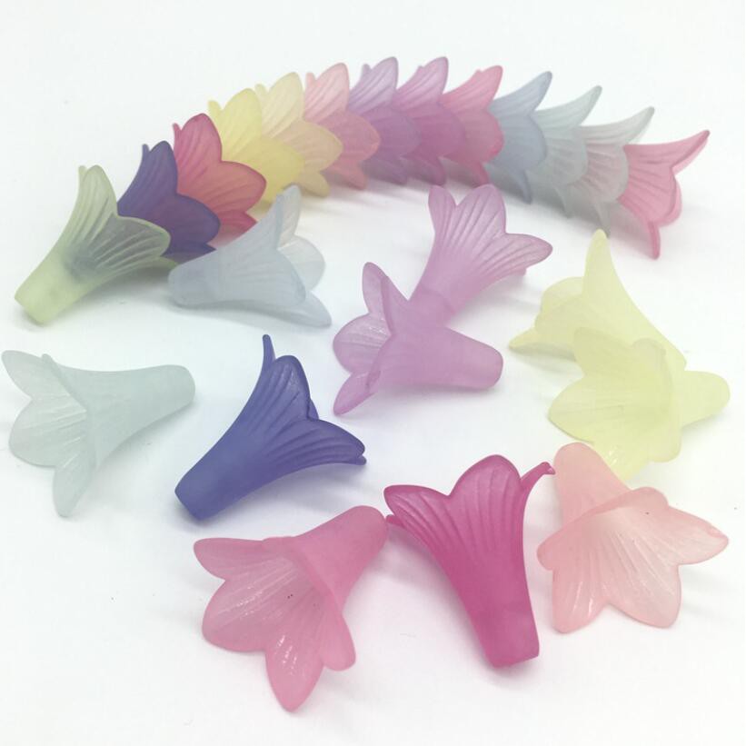ขนาดใหญ่ที่มีสีสันอะคริลิ น้ําแข็ง ยาวผักบุ้งเครื่องประดับลูกปัดหลวม ทําเอง ลูกปัดพลาสติกสําหรับต่างหู/ผ้าโพกศีรษะทํา ย1507
