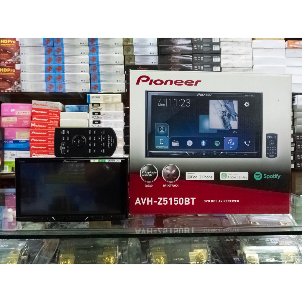 เครื่องเล่น AVH-Z5150BT AV Multimedia DVD Receiver ขนาด 2 DIN หน้าจอระบบสัมผัส ขนาด 7”