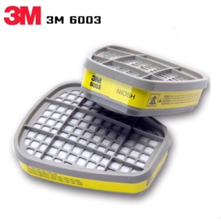 3M 6003 ตลับกรองไอระเหยสารอินทรีย์ และกรด