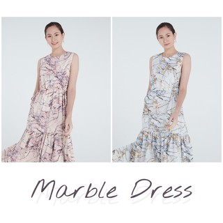 Marble Dress เดรสต่อชายลายหินอ่อน